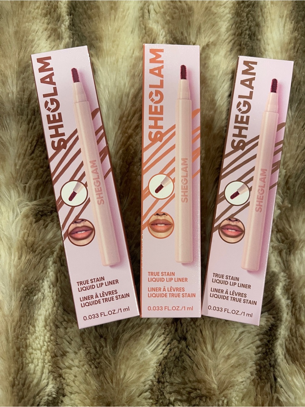 Sheglam True Stain Liquid Lip Liner Set of 3 NEW - Picture 2 of 6
